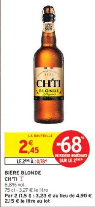 Bière Blonde Ch'ti