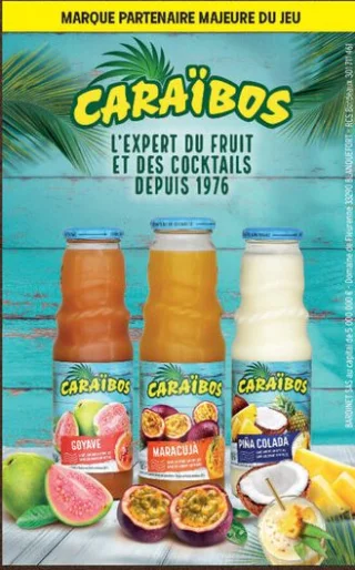 Jus de fruits Caraïbos