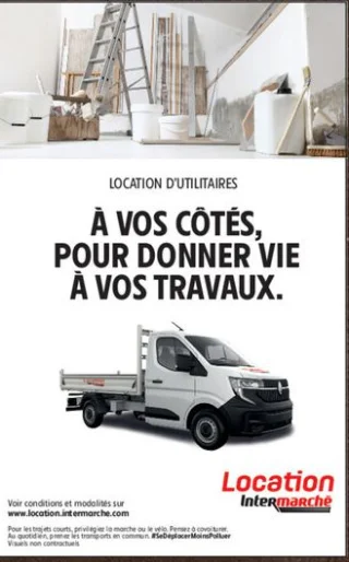 Location d'utilitaires Location Intermarché