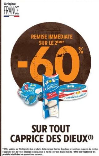 Produits de la marque Caprice des Dieux