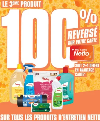 Produits d'entretien Netto