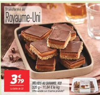DÉLICES AU CARAMEL X22