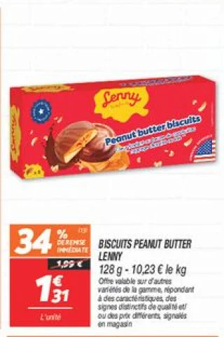 Biscuits peanut butter 