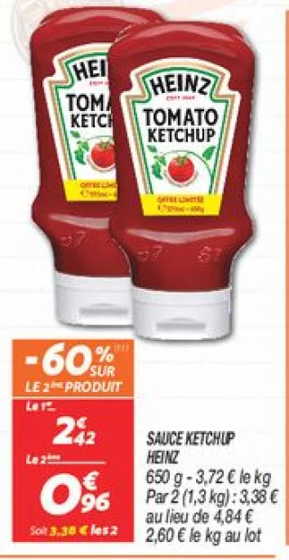 Sauce  ketchup