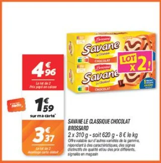 Savane le classique chocolat