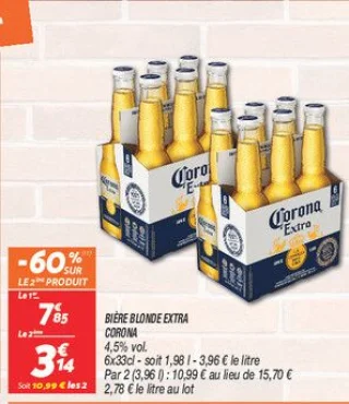 Bière  blonde extra