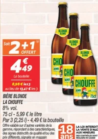 Bière blonde La Chouffe