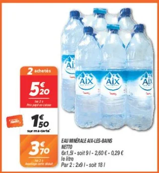 Eau minérale aix-les-bains