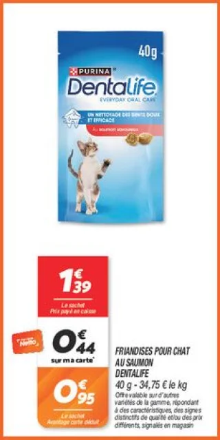 Friandises pour chat au saumon 