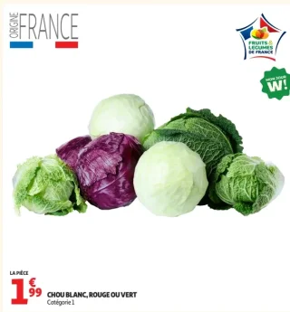 Chou Blanc, Rouge ou Vert