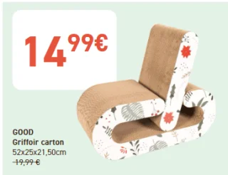 GOOD Griffoir carton 52x25x21,50cm