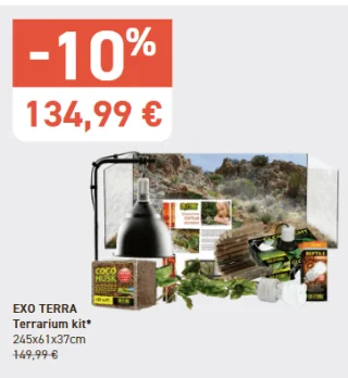 EXO TERRA Terrarium kit* 45x61x37cm
