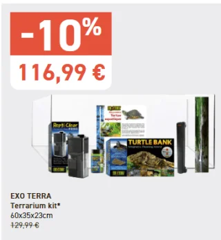 EXO TERRA Terrarium kit* 60x35x23cm