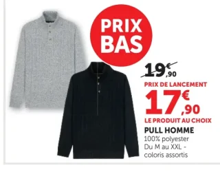 Pull homme