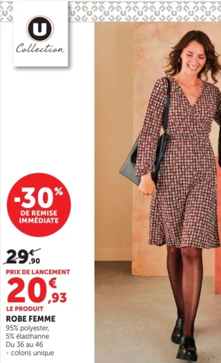 Robe femme U Collection