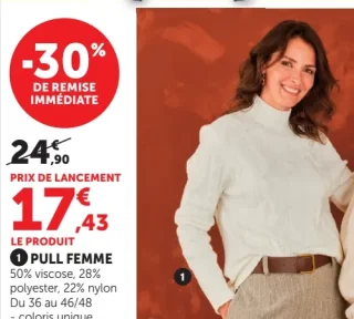 Pull Femme U Collection