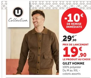 Gilet Homme U Collection
