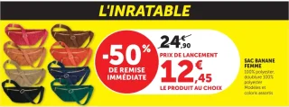 Sac Banane Femme U Collection
