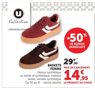 Baskets femme