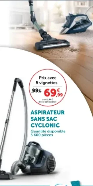 Aspirateur sans sac cyclonic Rowenta