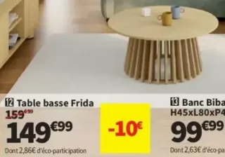Lomoco Table basse Frida