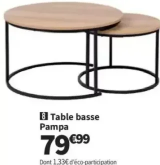 Table basse Pampa