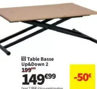 Table basse Up&Down 2