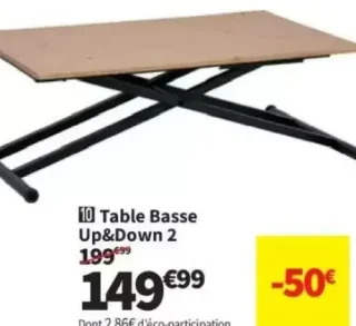 Table basse Up&Down 2