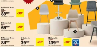 Tabouret de bar H66 Bobby