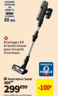 Aspirateur balai Rowenta RH9A46WO