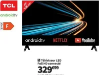 Téléviseur LED Full HD connecté TCL 43S5L