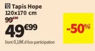 Tapis Hope 120x170 cm