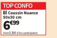 Coussin Nuance 50x30 cm