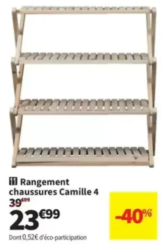 Rangement chaussures Camille 4