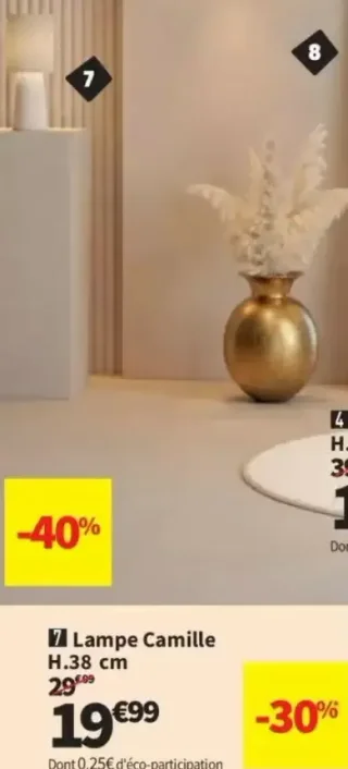 Lampe Camille