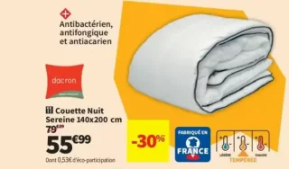 11 Couette Nuit Sereine 140x200 cm