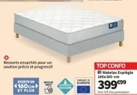 12 Matelas Espiègle 140x190 cm