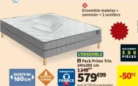 Pack Prime Trio Bultex 140x190 cm