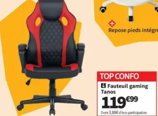Fauteuil gaming Tanos