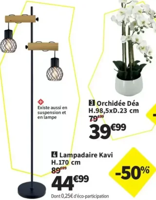 Lampadaire Kavi H.170 cm