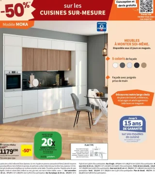 Cuisine sur-mesure Modèle MOKA