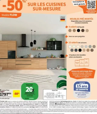 Cuisine sur-mesure Modèle FLOW