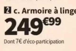 Armoire à linge