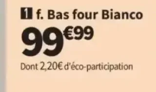 Bas four Bianco