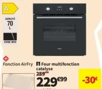 Saba OMC7024BLRT/M Four multifonction catalyse