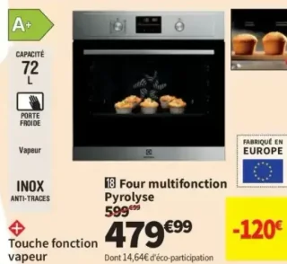 Electrolux Four multifonction Pyrolyse