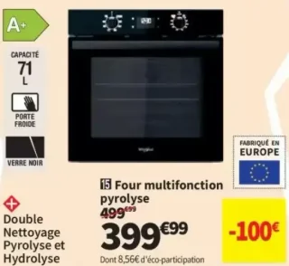 Whirlpool Four multifonction pyrolyse