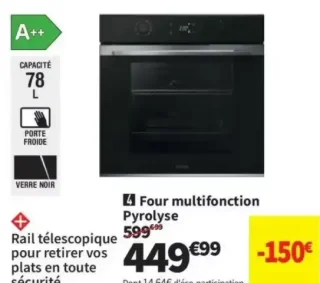 Four multifonction Pyrolyse Haier H6ID2P5B3YTX