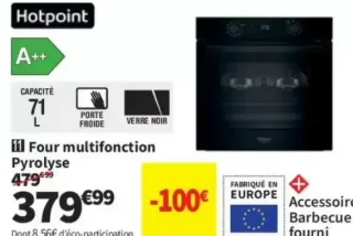 Four multifonction pyrolyse Hotpoint