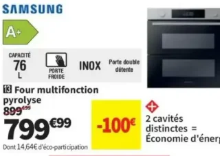 Four multifonction pyrolyse Samsung